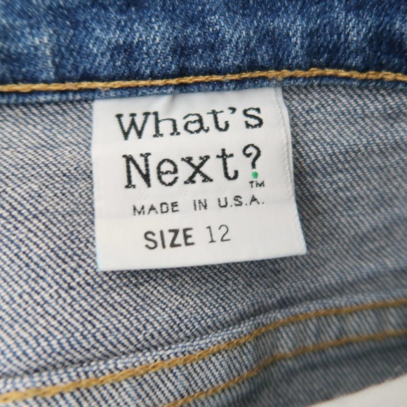 Vintage 90s medium wash blue denim tapered leg mom jeans 29" - Picture 4 of 5